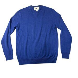 Black Brown 1826 Royal Blue Crewneck Sweater Men’s Size S Cotton Blend